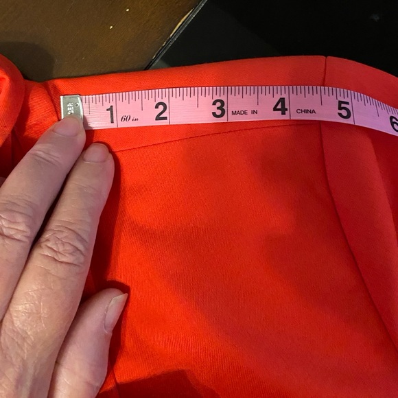 BB Dakota Women’s Fully Lined Short Blazer, Coral Red, Size Med - Picture 4 of 5